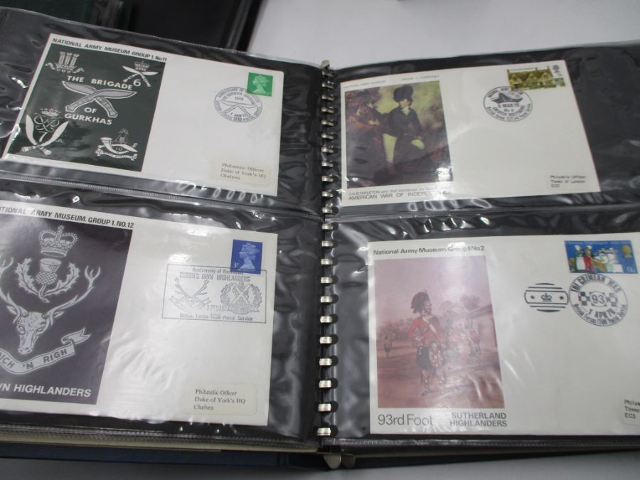 A selection of first day covers over four albums from the UK and worldwide. Also includes an album - Image 9 of 24