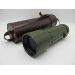 A West German Optolyth 30 x 75 Ceralin Vergutung military style spotter telescope (serial number