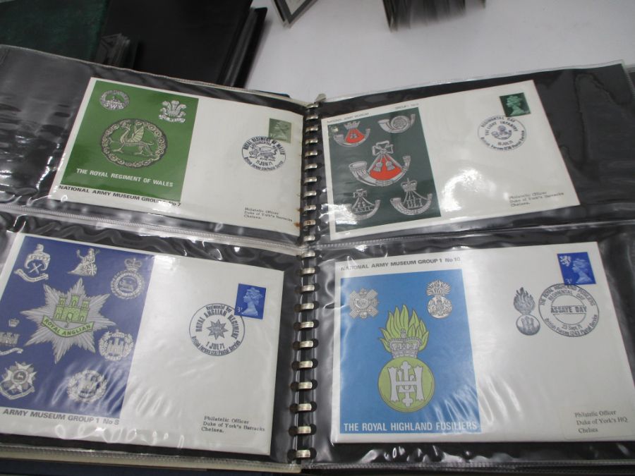 A selection of first day covers over four albums from the UK and worldwide. Also includes an album - Image 8 of 24