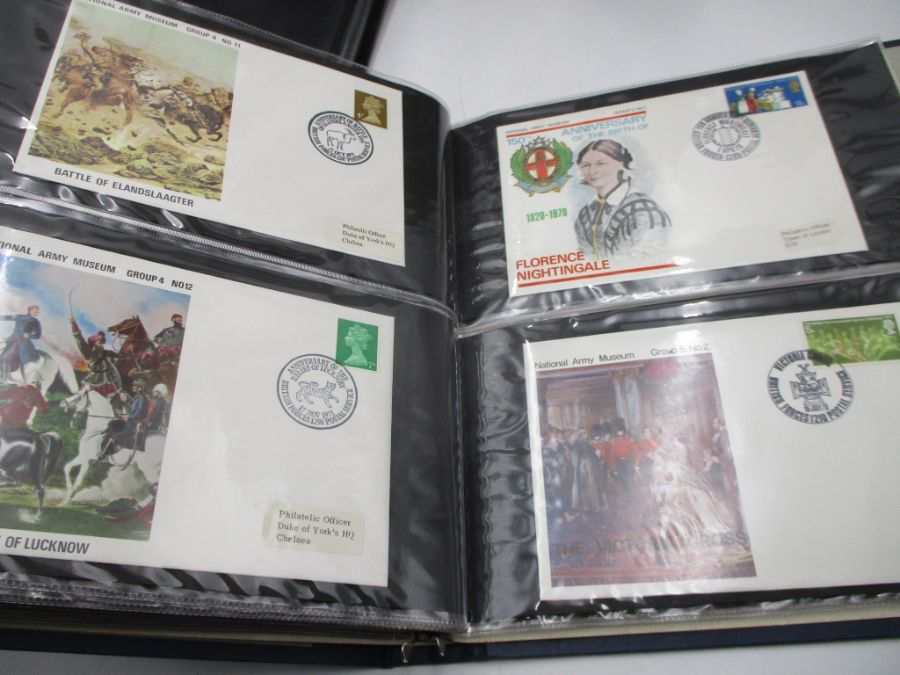 A selection of first day covers over four albums from the UK and worldwide. Also includes an album - Image 18 of 24