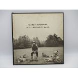 George Harrison - All Things Must Pass 12" three vinyl box set with original poster enclosed (1st