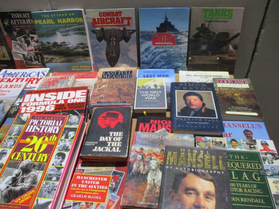 A large collection of books (mainly reference) on various subjects including military conflict & - Image 2 of 11