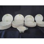 A Royal Doulton part dinner set