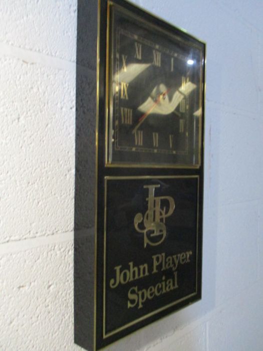 A John Player Special wall mounted advertising clock - Image 7 of 8