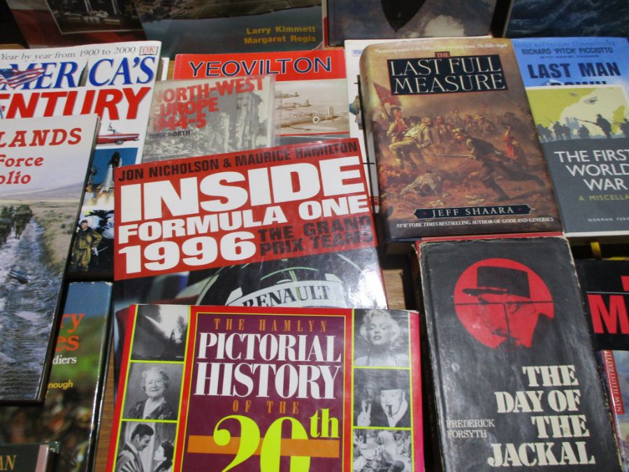 A large collection of books (mainly reference) on various subjects including military conflict & - Image 9 of 11