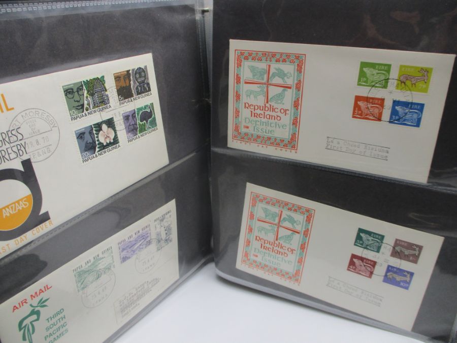 A selection of first day covers over four albums from the UK and worldwide. Also includes an album - Image 5 of 24