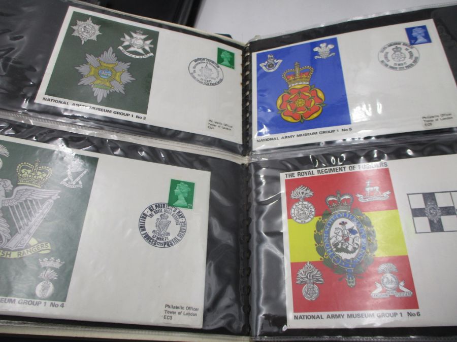 A selection of first day covers over four albums from the UK and worldwide. Also includes an album - Image 7 of 24