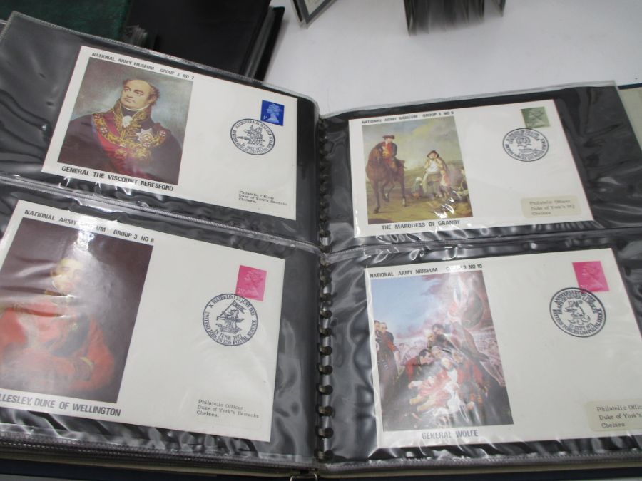 A selection of first day covers over four albums from the UK and worldwide. Also includes an album - Image 14 of 24