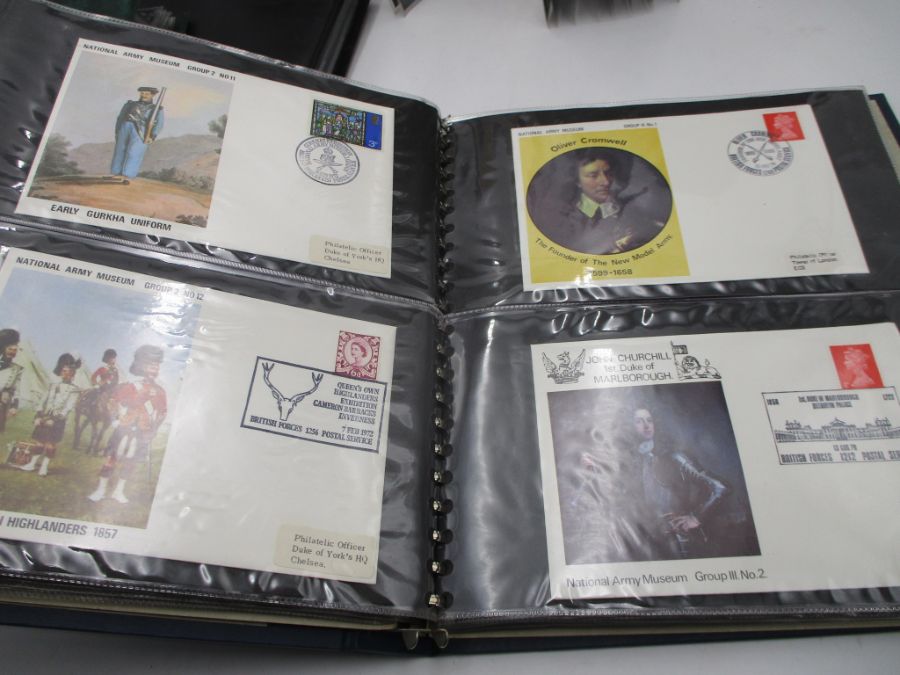 A selection of first day covers over four albums from the UK and worldwide. Also includes an album - Image 12 of 24