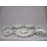 A part dinner set of Alfred Meakin plates, jugs, platters etc