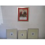 A set of photographic prints, along with "Elli Milan, City House 3" .