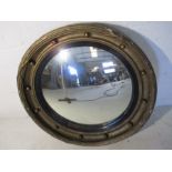 A Regency style convex mirror