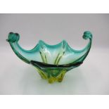 A Murano splash vase