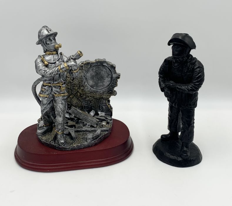 A collection of Fireman themed figurines including five by Ballantynes of Walkerburn - Image 6 of 6