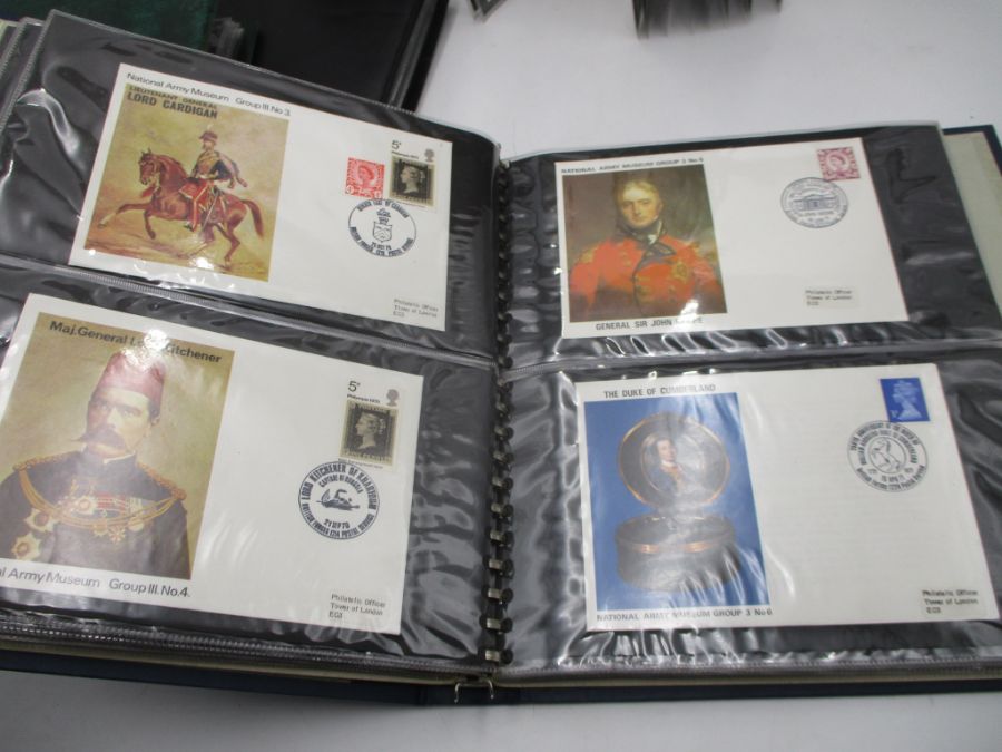 A selection of first day covers over four albums from the UK and worldwide. Also includes an album - Image 13 of 24