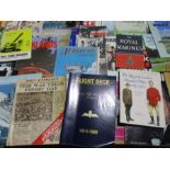 A large collection of ephemera covering museums, theatre, sport and event programmes, military