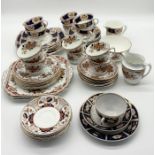 A collection of vintage part tea sets including Alfred Meakin, etc.