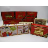 A collection of boxed die cast vehicles including Models of Yesteryear, Lledo GWR Anniversary model,