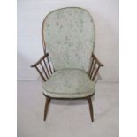 An Ercol Golden Dawn stick back Windsor style arm chair