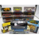 A collection of die cast including nine boxed Matchbox, The Dinky Collection including 1949 Land