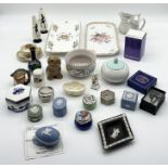 An assortment of various china including Poole Pottery, Crown Staffordshire, Royal Doulton,
