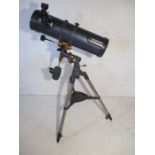 A Celestron Astromaster Telescope 130 EQ Model 31045.