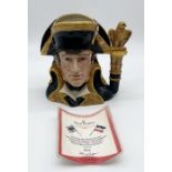 A limited edition Royal Doulton Napoleon character jug modelled by Stanley James Taylor with