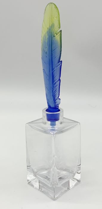 A Daum decorative glass inkwell and quill signed for Hilton McConnico - Image 2 of 4