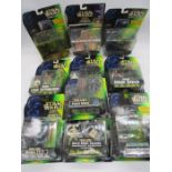 A collected of boxed but opened Kenner Star Wars The Power Of The Force figurines including Luke