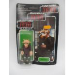 A Palitoy Star Wars Return Of The Jedi "Ree-Yees" figurine in original packing with trilogo