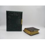 A Victorian photo album, along with one other including cabinet cards etc.