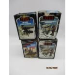 A collection of four boxed Star Wars Return Of The Jedi toys including two Vehicle Maintenance