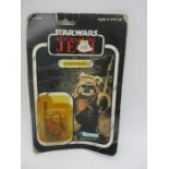 A Kenner Star Wars Return Of The Jedi "Wicket W.Warrick" figurine (No 71230) in original packing.