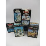 A collection of two boxed Star Wars vehicles including a Palitoy The Empire Strikes Back PDT-8