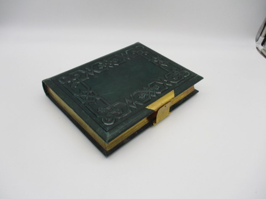 A Victorian photo album, along with one other including cabinet cards etc. - Image 2 of 5