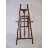 An early 20th century artists easel