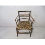 A Morris & Co style Sussex chair.