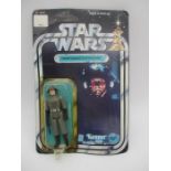 A Kenner Star Wars 12 card "Death Squad Commander" figurine in original packing