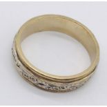 A 9ct gold eternity ring, weight 4.9g