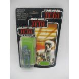 A Palitoy Star Wars Return Of The Jedi "Too-Onebee (2-1B)" figurine in original packing with