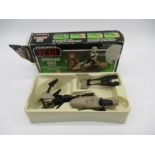 A Palitoy Star Wars Return Of The Jedi Speeder Bike vehicle in original box with instructions -