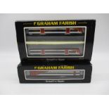 A boxed Graham Farish by Bachmann "N" gauge Turbostar 2 Car DMU "South West Trains" set (No 371-