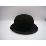 A large sized vintage Lincoln Bennett & Co. bowler hat