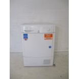 An Indesit IDC8T3 tumble dryer