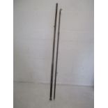 A vintage 8ft Milbro fishing rod.