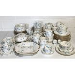A Copeland's China part dinner service from Thomas Goode & Co. London. Comprising of tea cups,