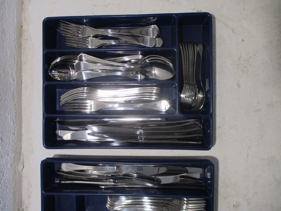 A quantity of stainless steel cutlery. - Image 3 of 4