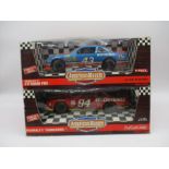 Two boxed Ertl Collector's Editions Nascars die-cast models from the American Muscle series