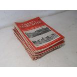 A quantity of WWI 'Twenty Years After' magazines.