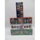 Four boxed sets of Upper Deck Collectors Choice Major League Baseball Cards including 1990, 1991,